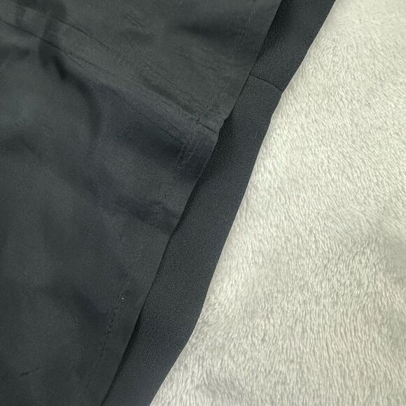 Scala Collection High Neck Beaded Mesh Sleeve Maxi Dress Black - Picture 10 of 14